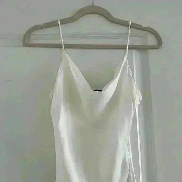 Zara Silk Cowl Neck Top - Picture 2 of 4